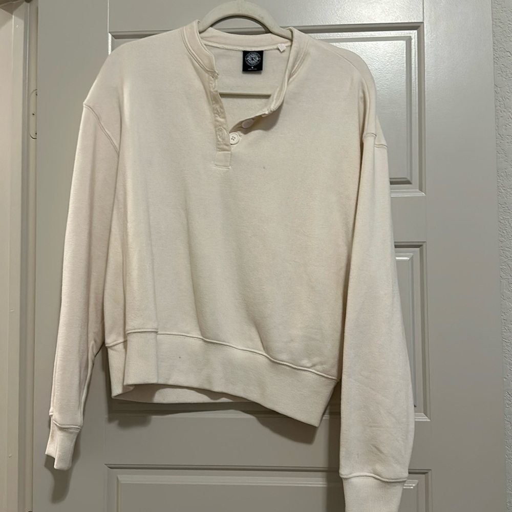 Pacsun Crewneck With Button Detail. A Bit Oversiz… - image 1